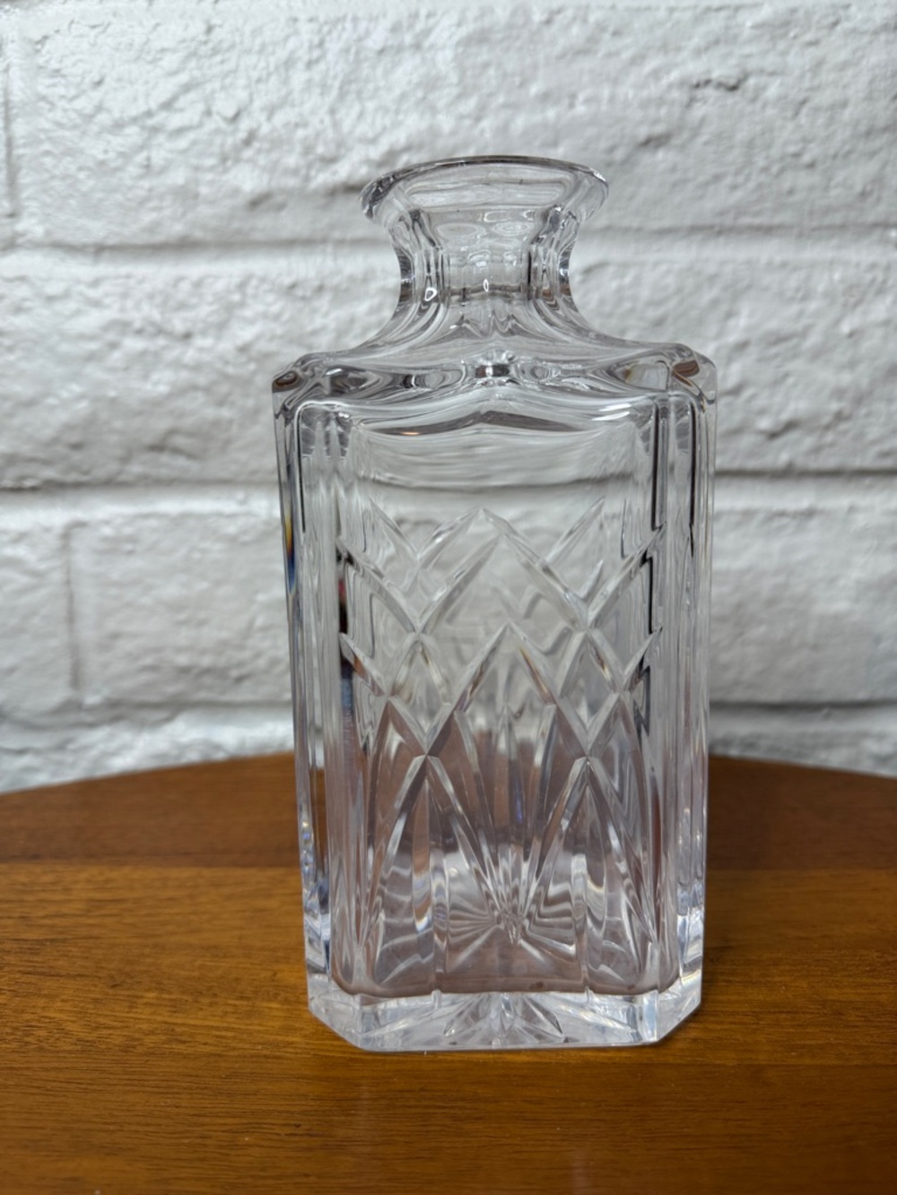 Vintage HeavyCrystal Decanter No Stopper Vase